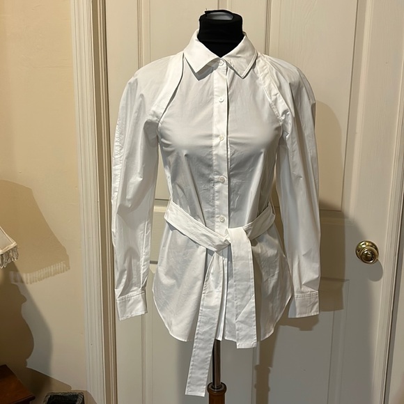 Derek Lam 10 Crosby Casper Convertible Button Down. NWOT. Size 2 - Picture 2 of 14